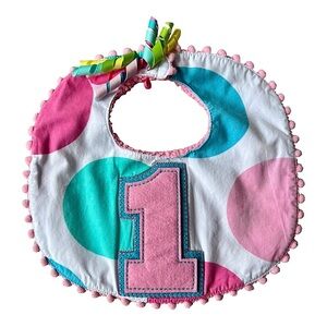 🎂MUDPIE 1st Birthday Bib🎂